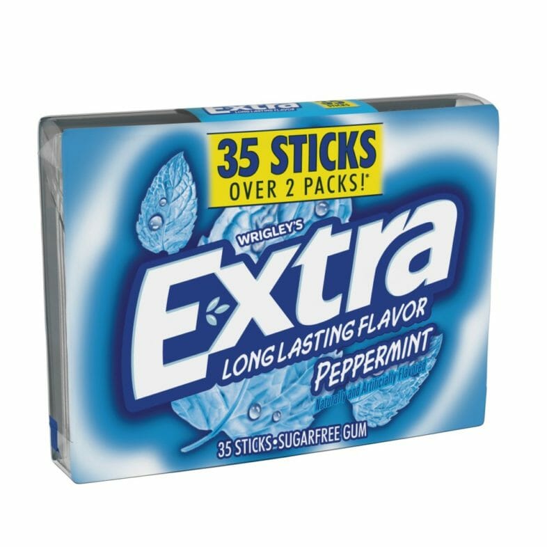 extra peppermint gum